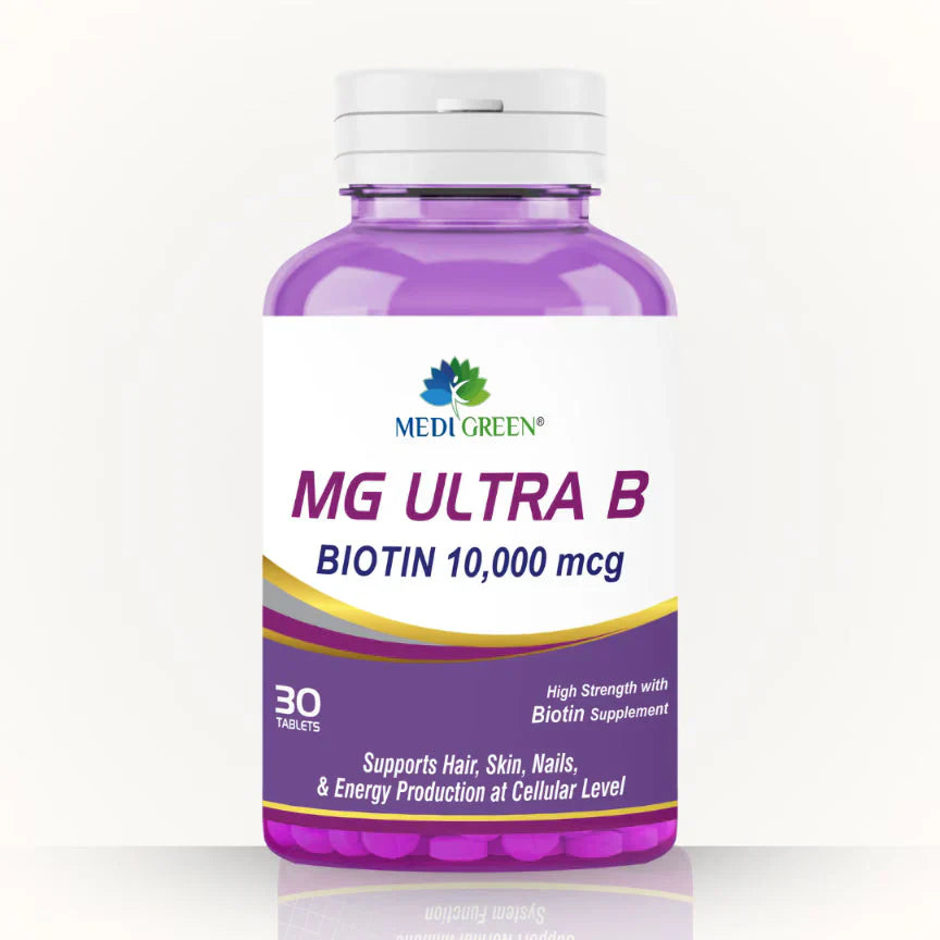 MG ULTRA B- BIOTIN 10000 mcg MEDIGREEN